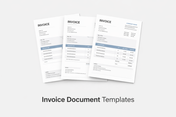 Invoice Document Templates